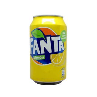 Fanta Limón lata 330ml.