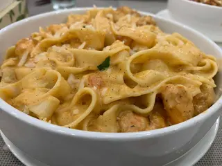 Tagliatelle aux Gambas