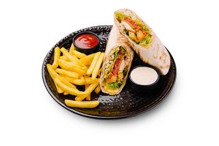 Kebab cu carne de pui