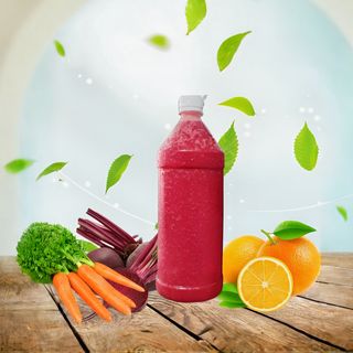 Jus betterave & carotte ( 1 Litre / لتر ) عصير باربا و الجزر