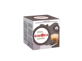Кафе капсули GIMOKA ESPRESSO CORTADO съвместими със система Dolce Gusto, 16 бр.