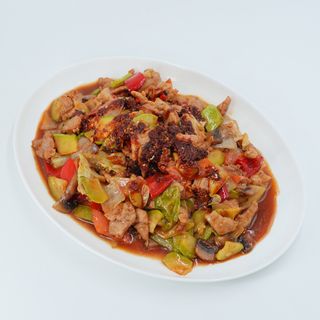 684 Svinjsko meso na sečuanski način 800g