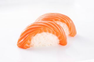 Nigiri z łososiem