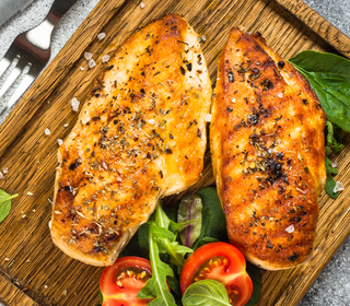 Pechuga de pollo a la parrilla