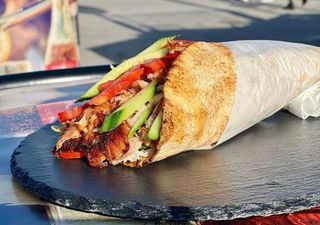 Среден дюнер+Айрян Верея