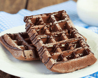 gaufre chocolat