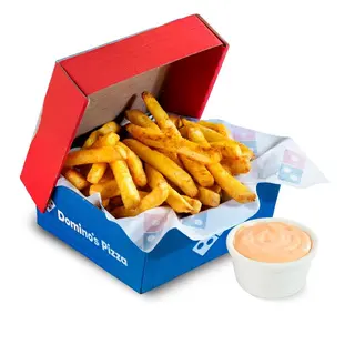 Frytki Box z sosem 1000 wysp