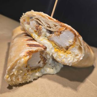 Cheesy wrap