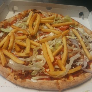 Pizza kebab completa