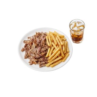 Menú Pollo Con Patatas Y Bebida