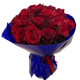 Bukiet czerwonych róż <<L<<
