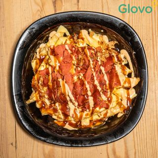 Cheesy Fries Salchichon