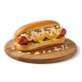 Cheese Hot Dog