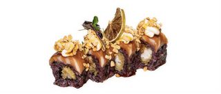 123. Black arachide roll - 8 pezzi