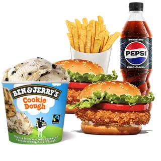 B&J Deals Crispy Chicken dla dwojga