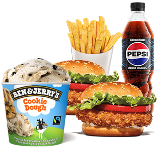 B&J Deals Crispy Chicken dla dwojga