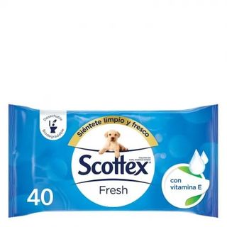 Papel Higiénico Húmedo Fresh Recambio Scottex 40 Ud.