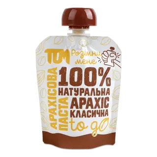 Арахісова паста TОМ класична д/п (64г)