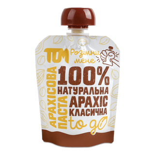 Арахісова паста TОМ класична д/п (64г)