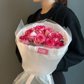 Букет из 9 голландских роз 