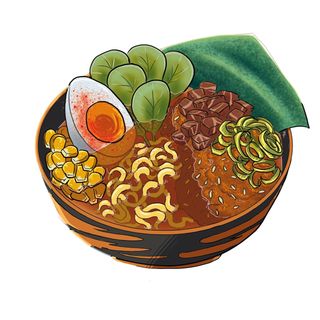 Spicy miso ramen