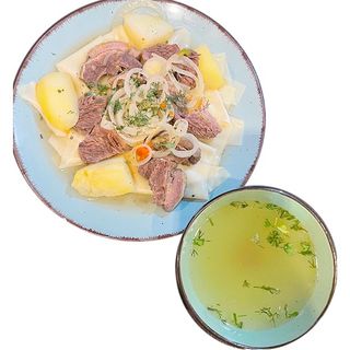 Бешбармақ с мясом