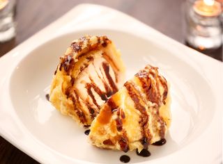 gelato fritto vaniglia