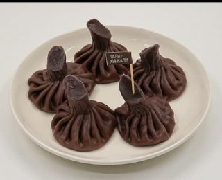 Хинкали с грибами, сметаной L (10шт)