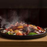 47A. Pato a la plancha / Sizzling duck