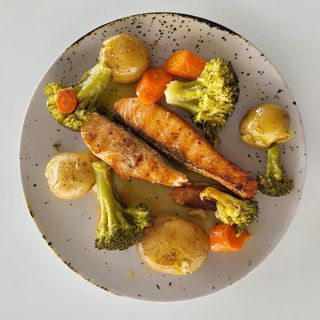 Lombo De Salmão Grelhado