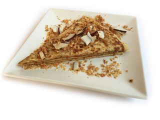 Crep con Nutella con coco