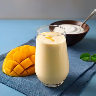 Smoothie mango y yogur 