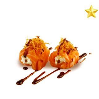 Rollos De Queso Y Salmón (2 Uds.)