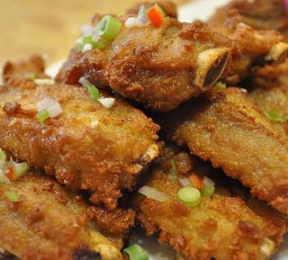 Costolette di maiale sale e pepe