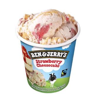 Helado Ben & Jerry'S Strawberry Cheesecake (465 Ml.)