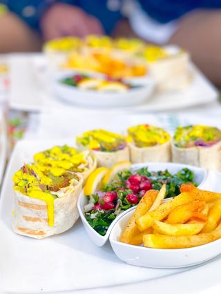 Falafel Tortilla obrok