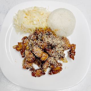 Kurczak w sosie teriyaki