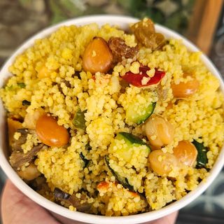 Salteado de Cous Cous y Verduritas (250 Gr.)