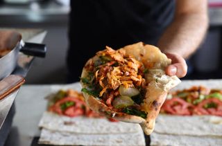 Kebab w bułce klasyczny