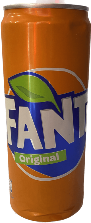 Fanta 33 cl in lattina
