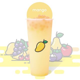 Bubble thè mango
