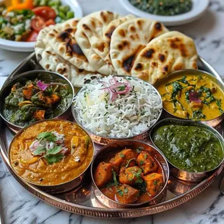 Indian Snack Platter