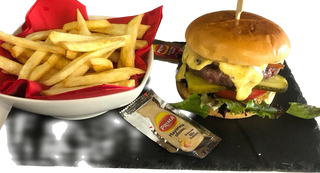 HAMBURQUESA DE VACA PINTA