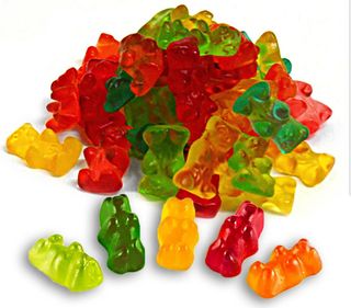 Orsetti gommosi lucidi