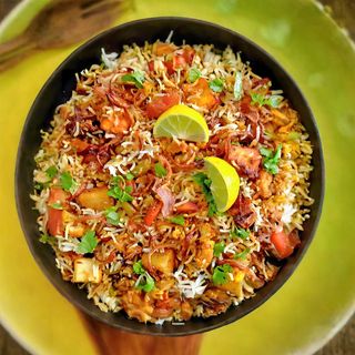 Mix Biryani ( Chicken,Lamb,Fish,Prawns)