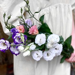 ფერადი ეუსტომა (10 ტოტი)