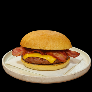 Hamburguesa Con Queso Y Bacon