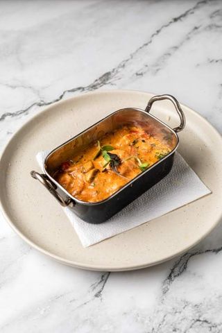 Cassolette de gambas 