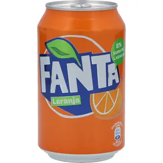 Fanta Laranja Lata 330ML