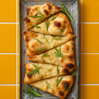 Straccetti de pan pizza